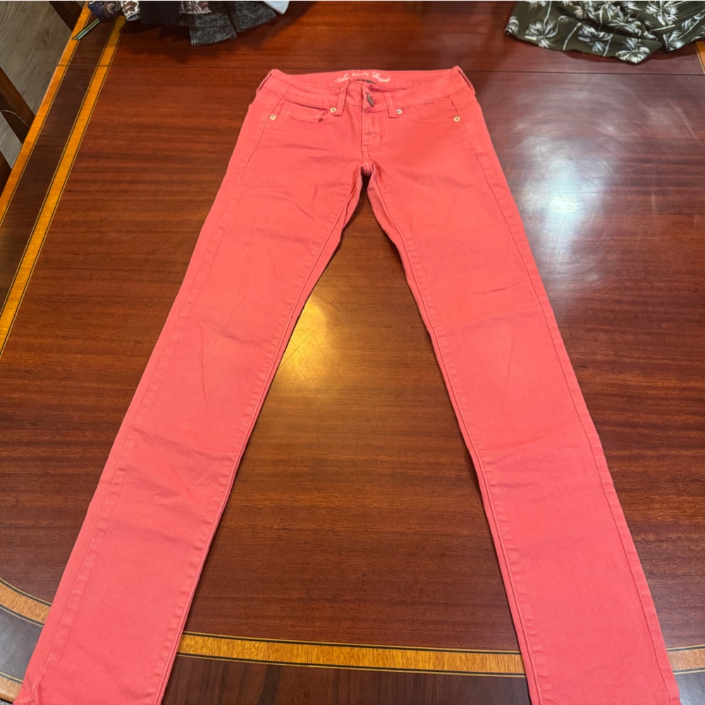 American Eagle Outfitters Women's Coral Skinny Jeans